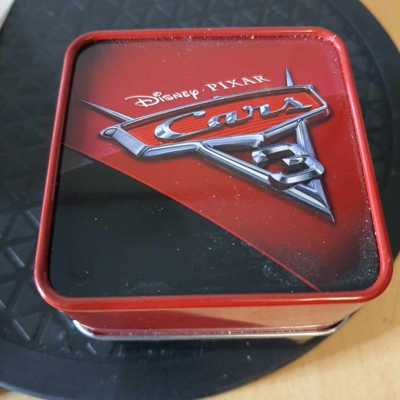 NWOT Disney Pixar Cars 3  Silver Blue Silicone Boy's Watch - Picture 3 of 5